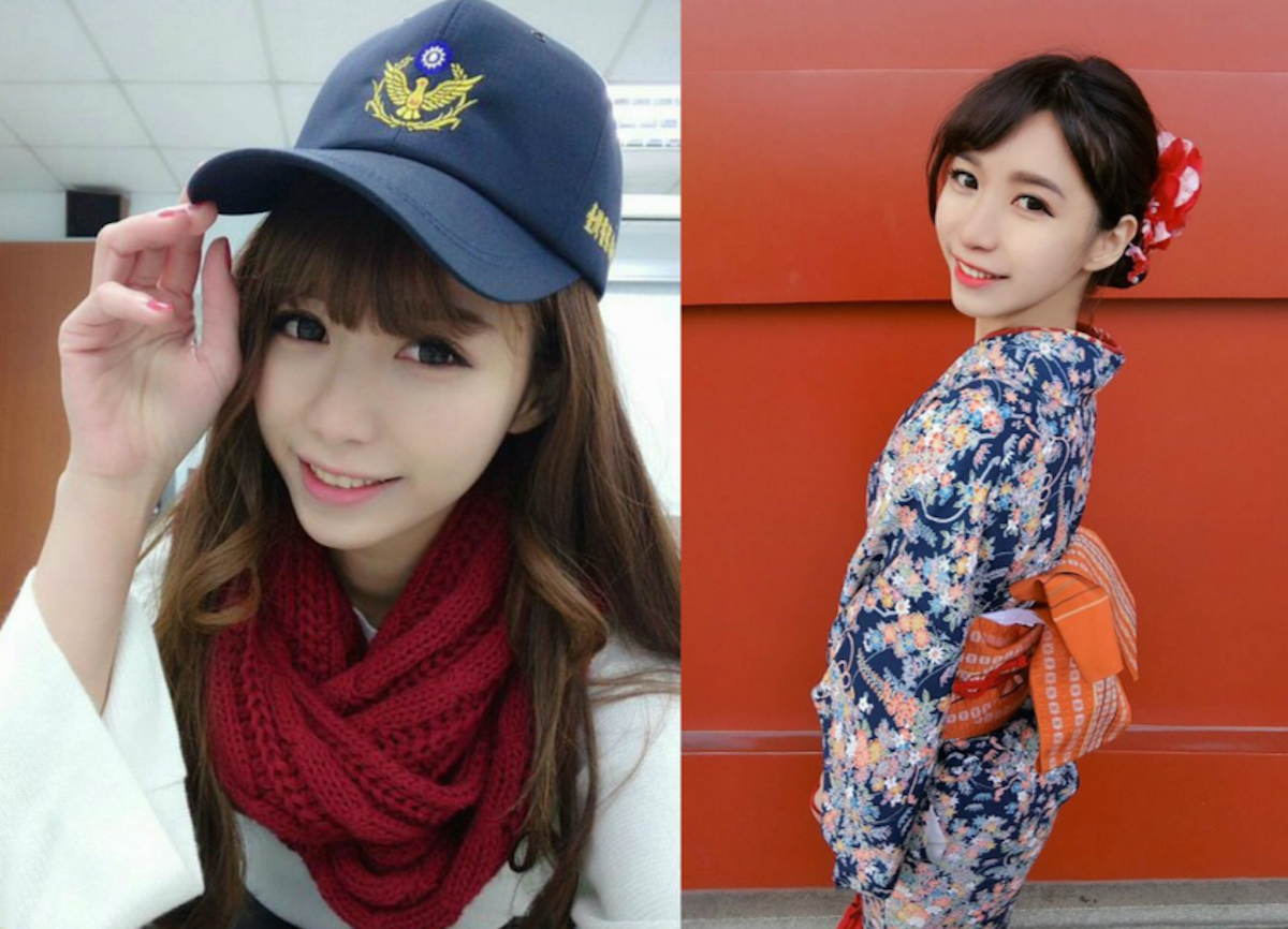 ▲台中市警三分局勤工所一名笑容甜美、身材姣好的女警楊舒婷，時常在 PTT 表特版引發話題，也曾多次躍上媒體版面，更被譽為「台中警花」。（圖／翻攝自 PTT ）