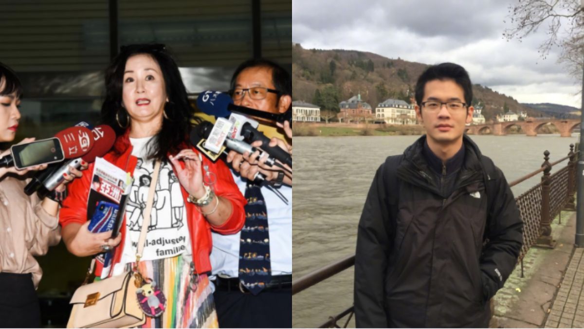 ▲李文（左圖）、李戡。（圖／資料照、李戡微博）