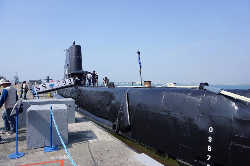 ▲海軍服役超過70年的海豹號潛艦。（圖／記者呂炯昌攝）