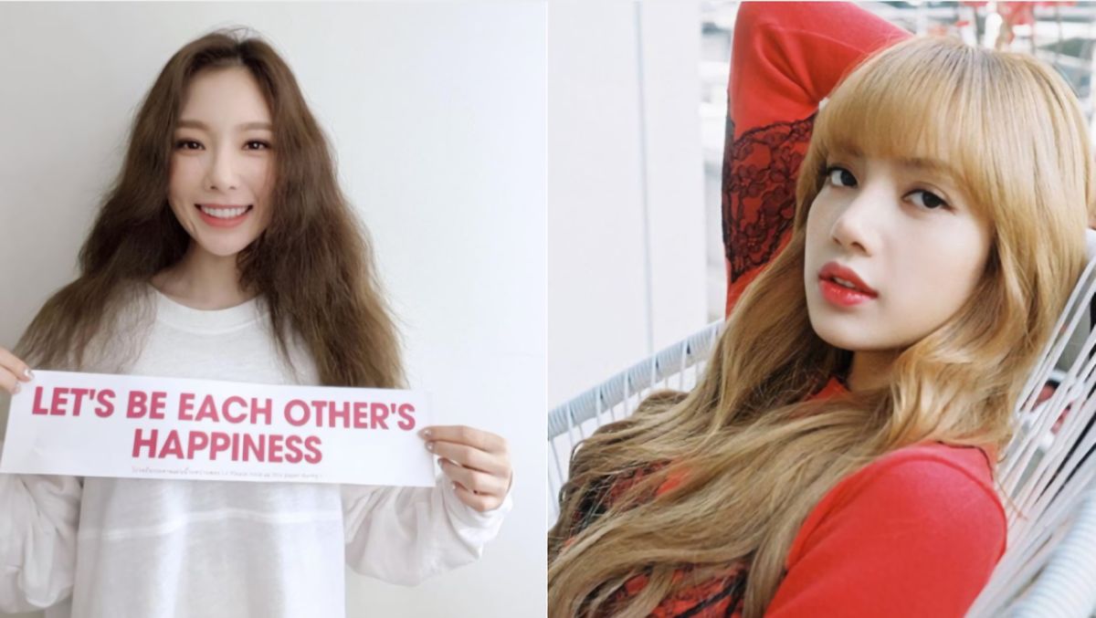 ▲韓星太妍（左圖）、女團「BLACKPINK」成員Lisa。（圖／IG）