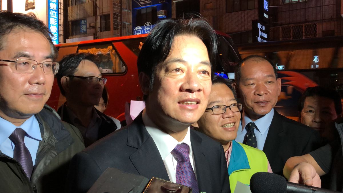 ▲賴清德：回家的感覺很溫暖!(圖/記者陳聖璋攝，2019.01.14)