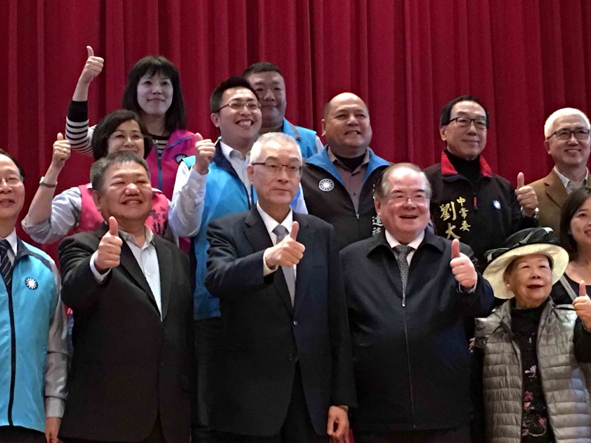 ▲吳敦義激動的回應，「這是中華民國的地盤，開玩笑，怎麼會是誰的地盤呢？」（圖／記者陳志仁攝，2019.01,15）