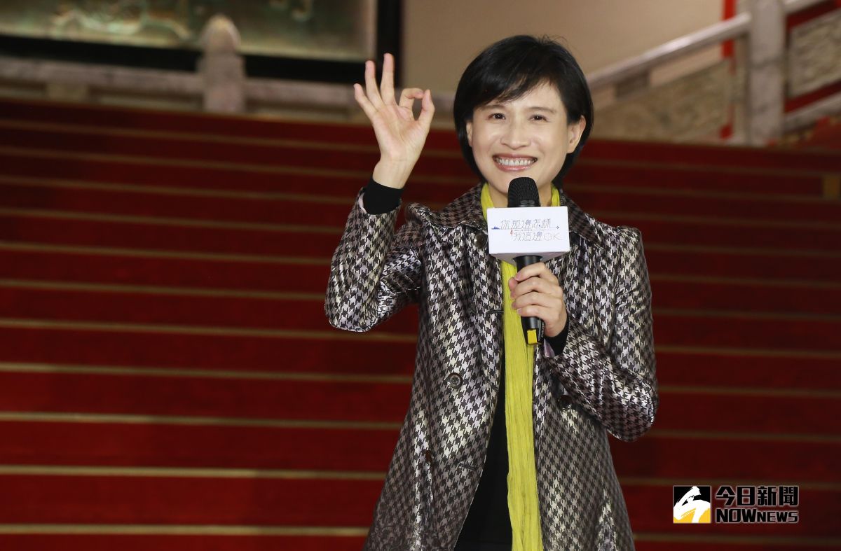 ▲文化部長鄭麗君出席《你那邊怎樣.我這邊OK》開鏡發布會。（圖／記者葉政勳攝 , 2019.01.15）