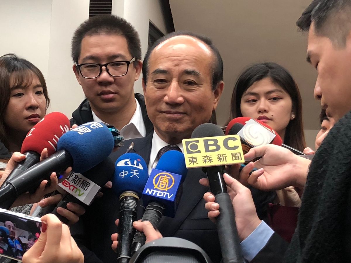 前立法院長王金平15日透露，希望應該在元宵前後會宣布參選2020總統。（圖／記者葉滕騏攝,2019.01.15）