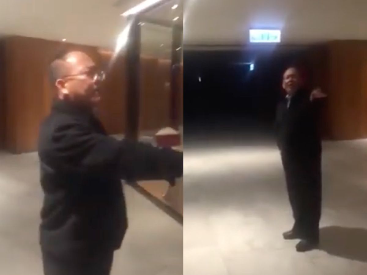 ▲澎湖國家風景區管理處長陳志賢疑似酒後失控，於澎湖福朋喜來登酒店內與民眾爆發衝突，觀光局今（ 15 ）日提出懲處。（圖／翻攝自網路）