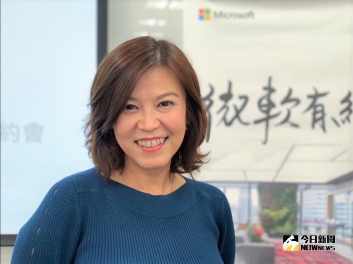 ▲何虹博士於 2003 年加入微軟，2018年接任台灣微軟首席營運長。（圖／記者劉士成攝，2019.1.15）