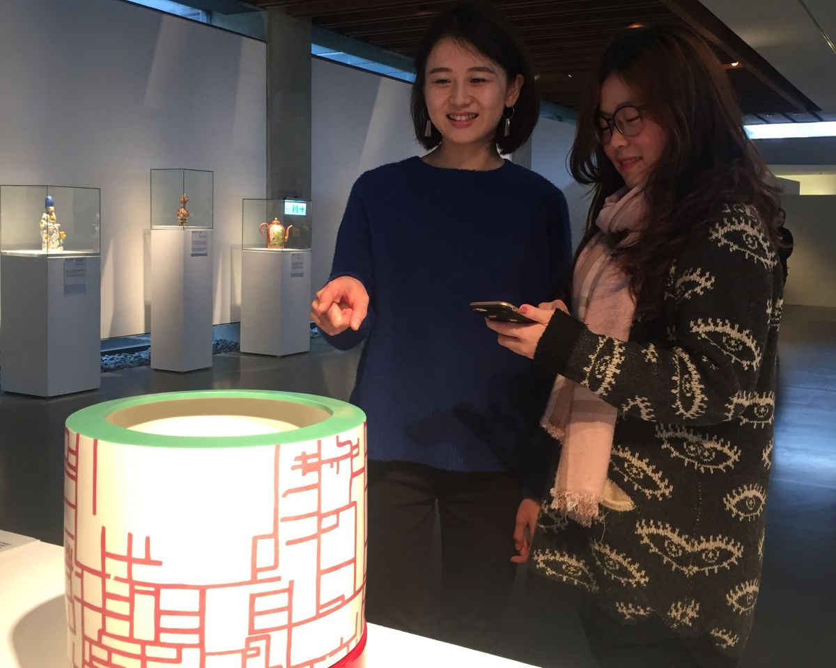 ▲到陶博館欣賞藝術作品還能挑戰世界級的實境解謎遊戲。（圖／記者蔡琇惠攝，2019.01.17)

