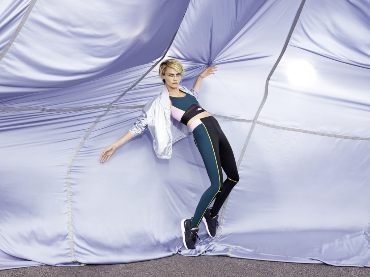 全球女力大使 Cara Delevingne、劉雯以「Do You 我就這樣」的口號一同號召女孩們大膽主導自己的人生。圖＠Puma