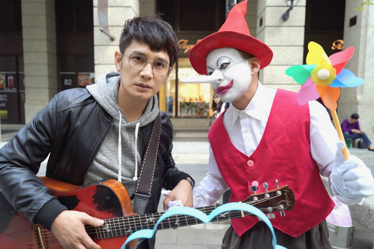 ▲羅文裕的歌曲〈才華〉打動李康生的心，讓對方決定幫忙拍攝MV。（圖／上行娛樂提供）
