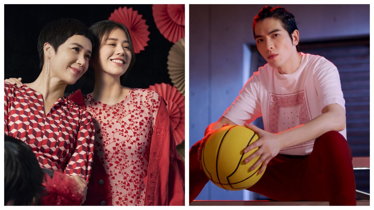 看看蕭敬騰和馬思純紅裝穿得好生火！編輯推薦大家平價也能穿出好質感的新春開運裝。圖@H&M、Calvin Klein