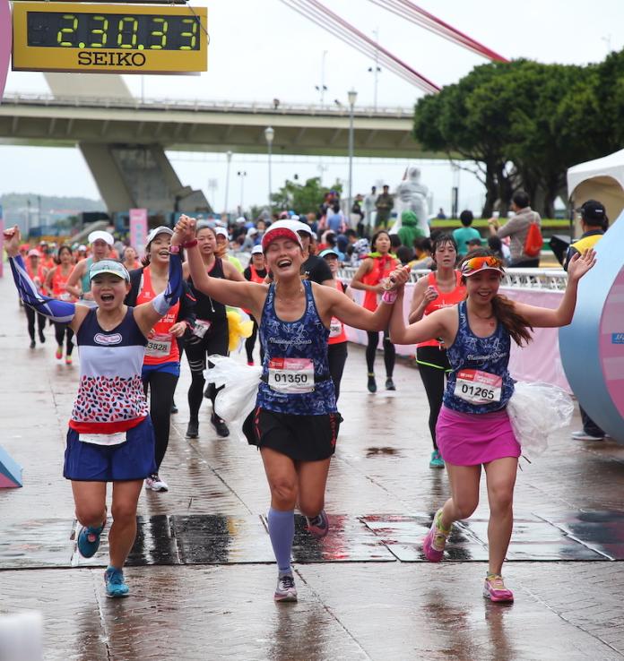 2019Taishin Women Run TPE 號招姊妹們一同征服賽道，攜手衝向終點(圖／主辦單位提供)