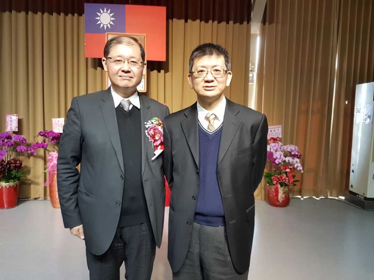 ▲新任宜蘭縣政府衛生局長徐迺維(左)與陽明大學附設醫院院長楊純豪。（圖／記者李清貴攝,2019.1.18)