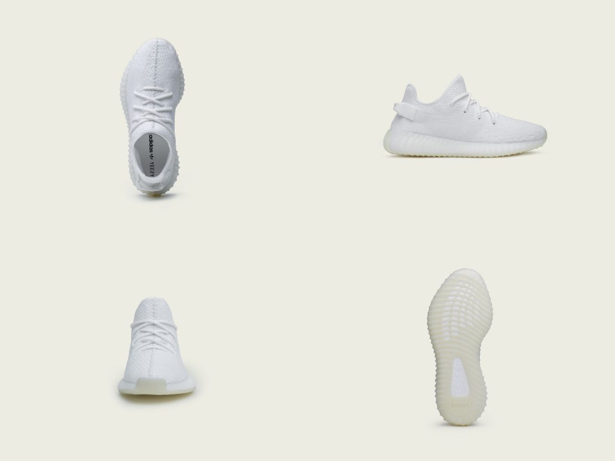 這次新推出的配色更是超人氣中的超人氣，有別以往，採用各種層次的白色做堆疊，將原本招牌的 Sply - 350 字樣隱藏，鞋帶、後跟拉環都以簡潔的白色呈現，至於鞋底的部分則是使用半透明偏白的材質呈現。圖＠Adidas Originals