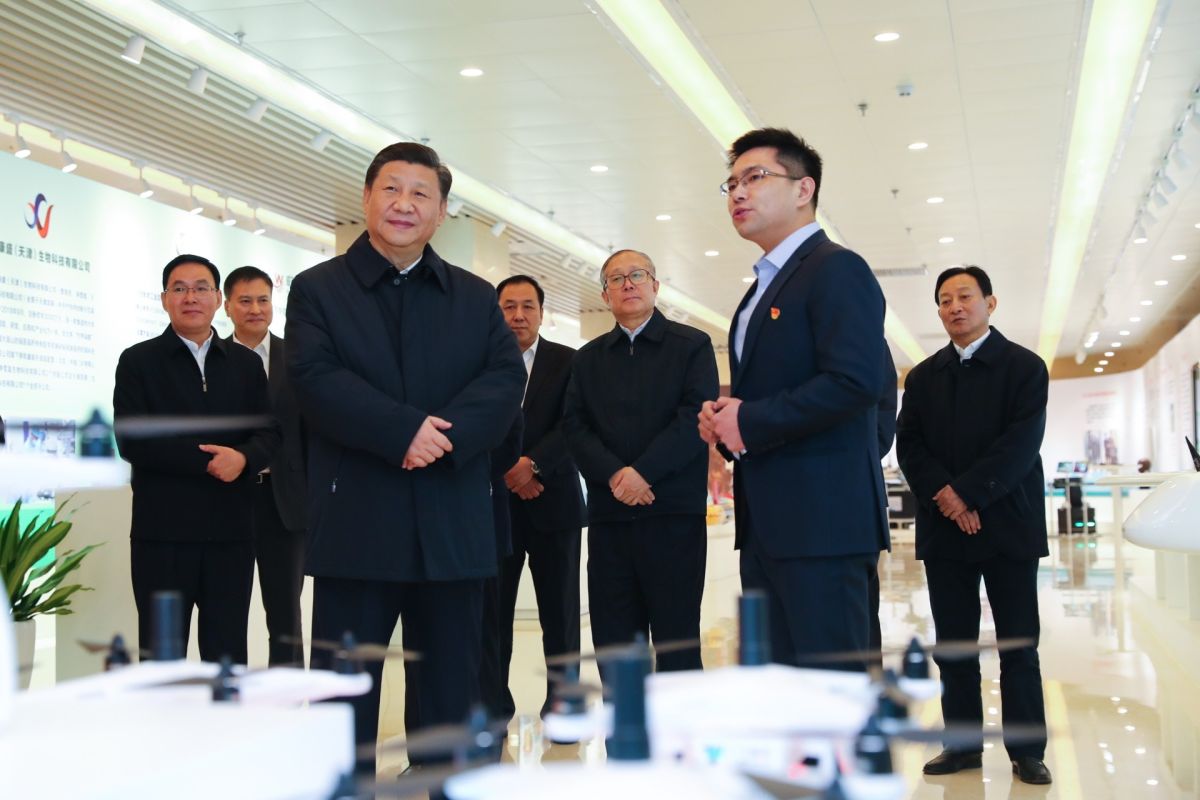 ▲大陸國家主席、中央軍委主席習近平日前展開一連3天的京津冀考察，實地了解京津冀協同發展情況。(圖 / 翻攝自新華社)