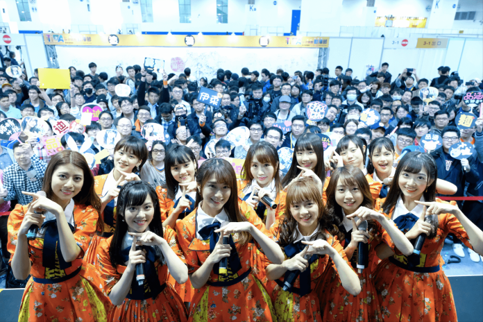 ▲AKB48 TEAM TP團員參與動漫展活動。（圖／好言娛樂提供）