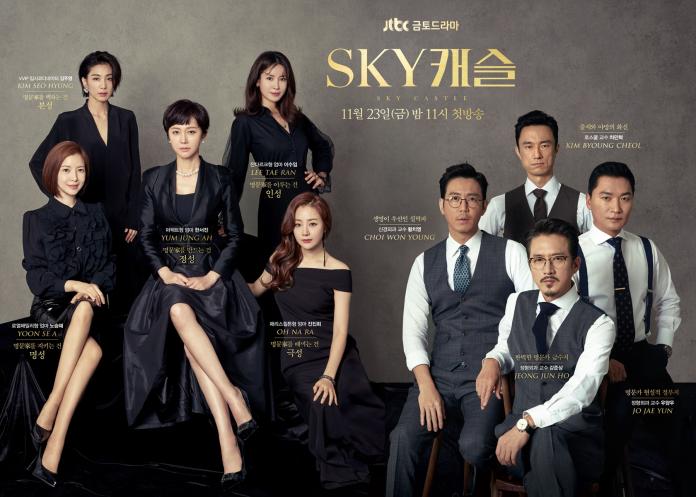 ▲《SKY castle》在韓收視率突破22.3%。（圖／JTBC Drama）