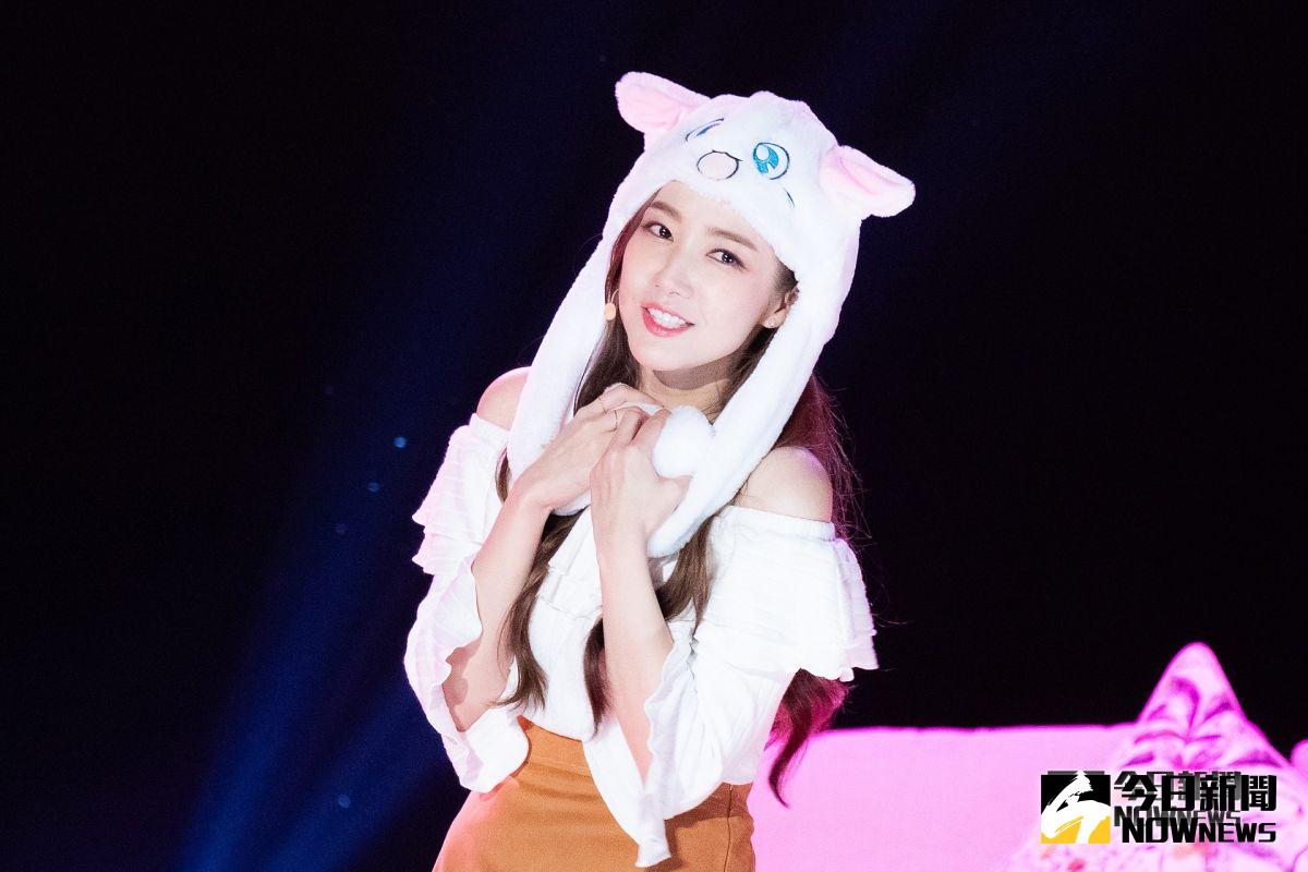 ▲朴敏英自爆下個月來台。（圖／記者陳雅蘭攝）