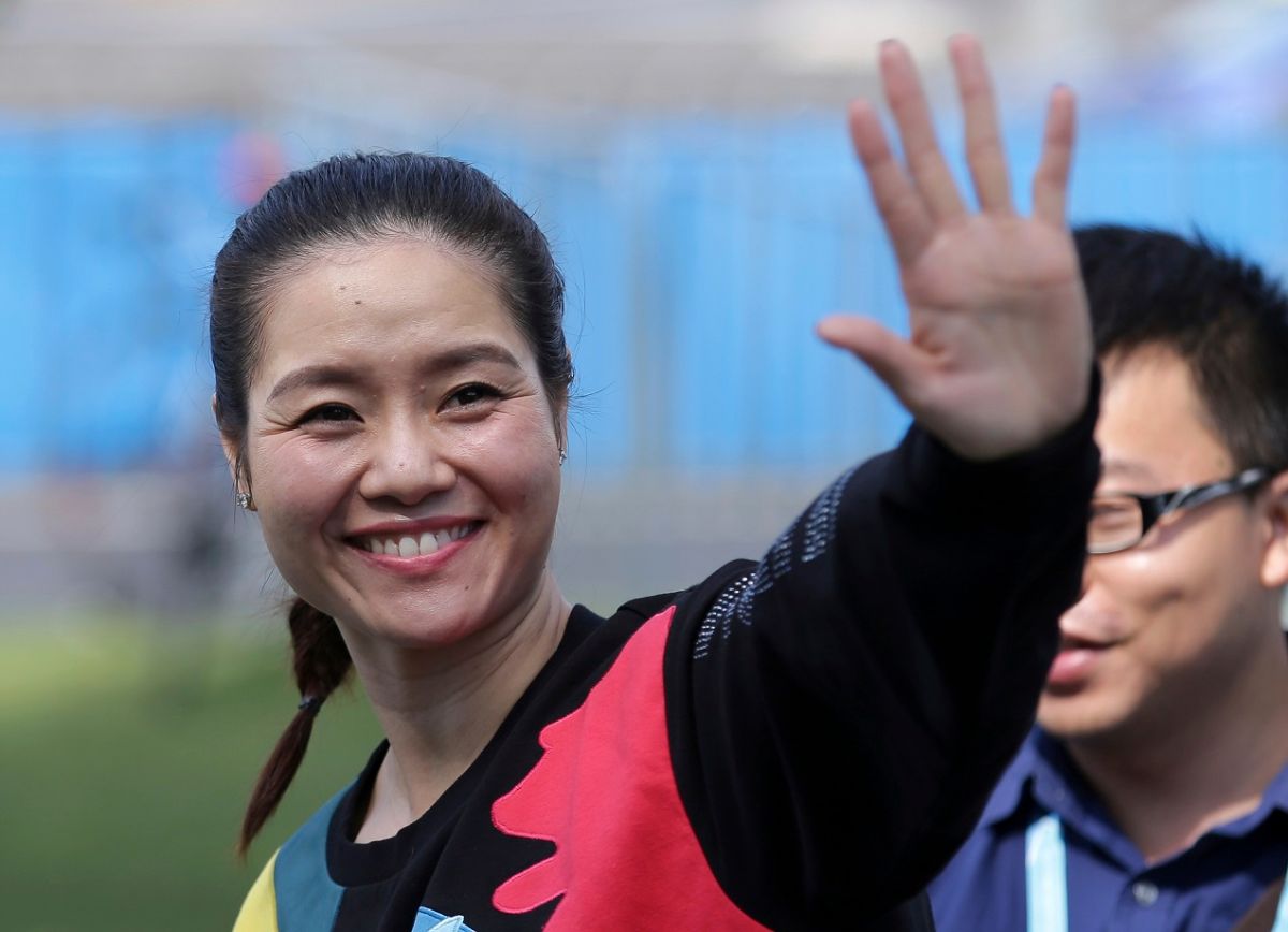 大陸網球名將李娜。（圖／美聯社／達志影像）
