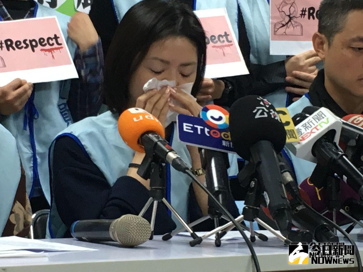 ▲長榮航空一名空姐被一名外籍男子要求脫內褲、擦屁股，讓她身心受到嚴重創傷，長榮航空表示，支持空服員向該旅客提告。（圖／記者陳致宇攝, 2019.01.21）