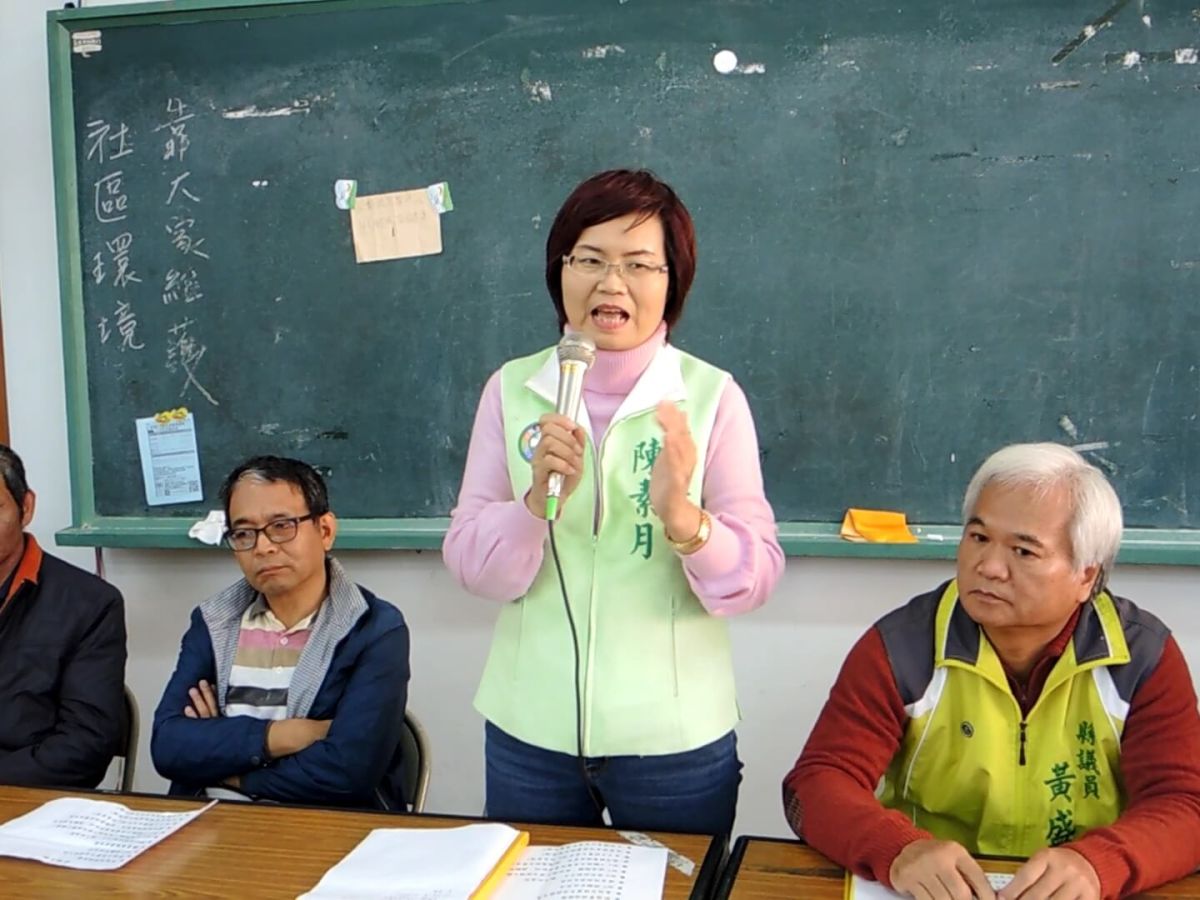 ▲立委陳素月要違法電信基地台限期在二月底以前要拆除。（圖／記者陳雅芳攝，2019.01.21）