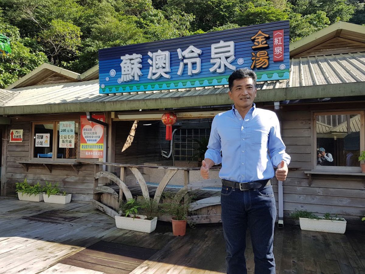 ▲蘇澳鎮長李明哲。（圖／記者李清貴攝,2019.1.21)