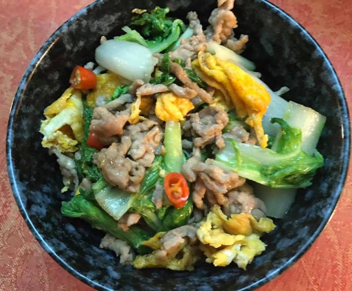 復刻版前金華街炒草帽麵