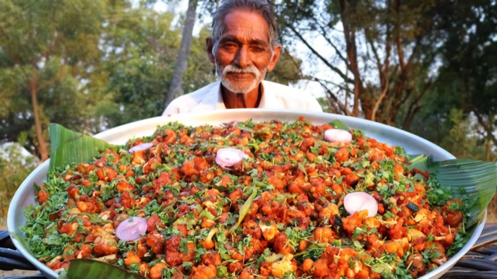 ▲印度廚神阿公在網路爆紅。（圖／翻攝自 Grandpa Kitchen Youtube頻道）