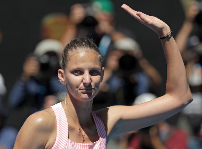 捷克網球名將Karolina Pliskova。（圖／美聯社／達志影像）