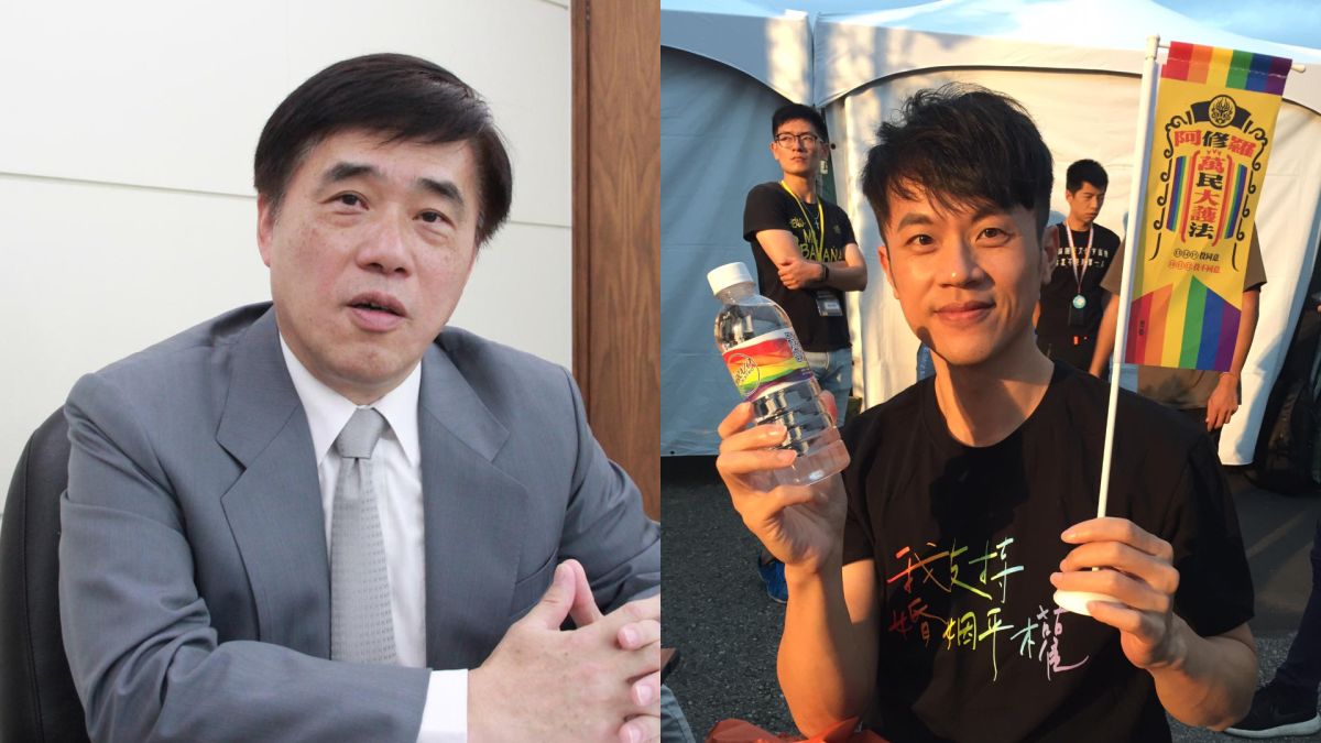 ▲藝人焦糖（右圖）怒嗆國民黨副主席郝龍斌。（圖／資料照、臉書）