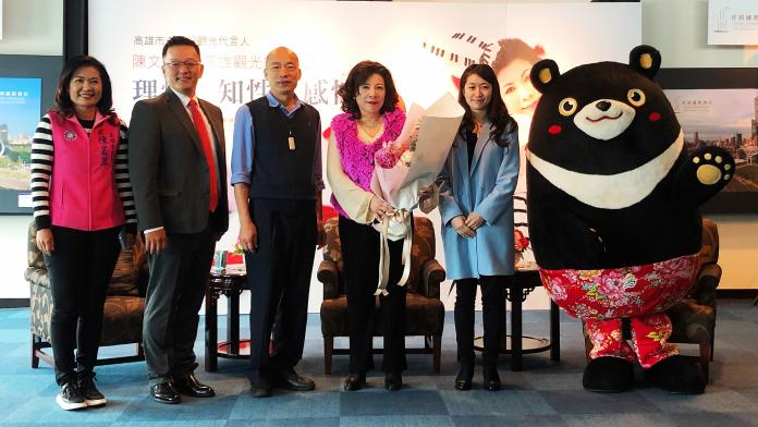 ▲高市觀光局二月份邀請資深媒體人陳文茜為觀光代言人。（圖／記者陳美嘉攝, 2019.01.23）