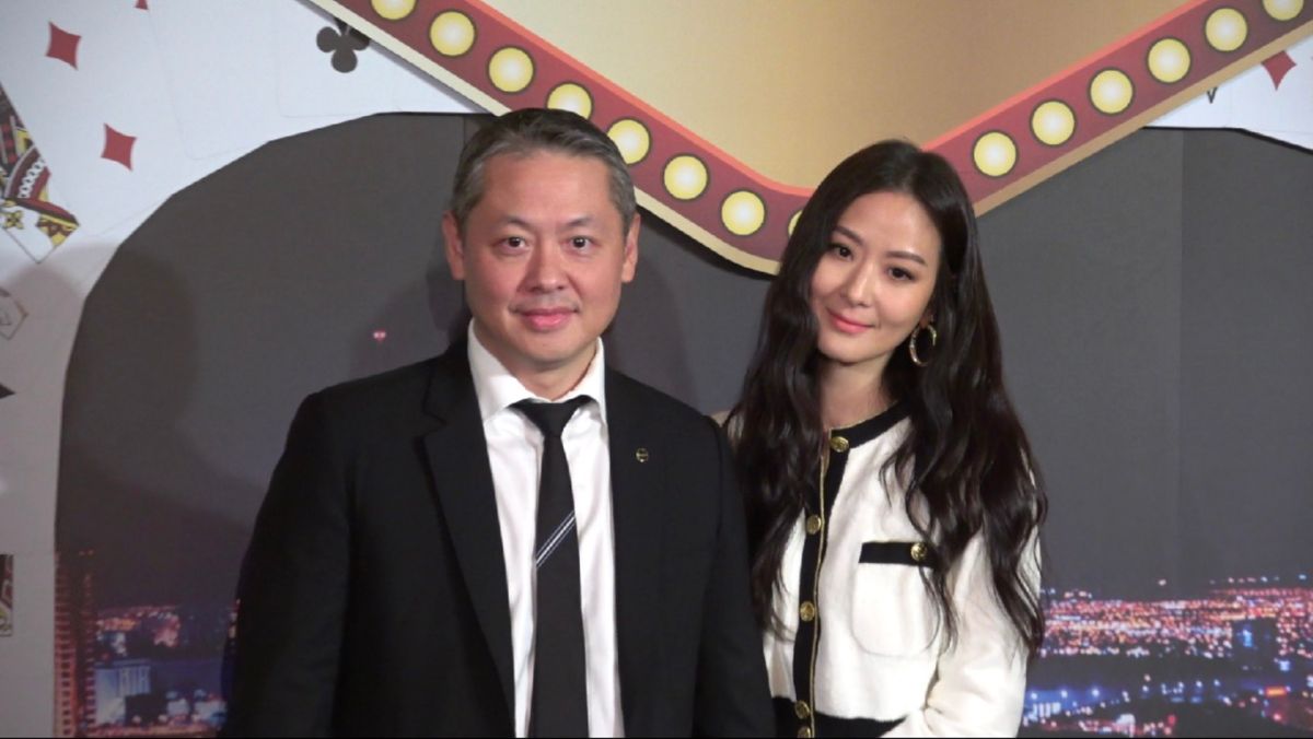 ▲微風集團尾牙今（23）日晚間盛大登場，董事長廖鎮漢表示，年終獎金2個月最少起跳。（圖／記者陳思誼攝，2019.1.23）
