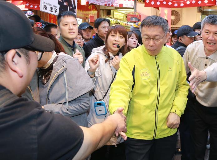「搶菜攤，丟江山」柯文哲再轟民進黨處理韓國瑜太過分了
