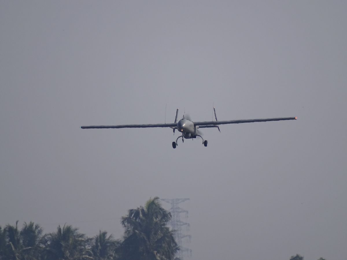 ▲2019年1月24日，海軍首度公布銳鳶無人機戰備實況。（圖／記者呂炯昌攝）