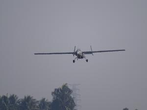 ▲海軍24日首度公布銳鳶無人機戰備實況。（圖／記者呂炯昌攝, 2019.1.24）