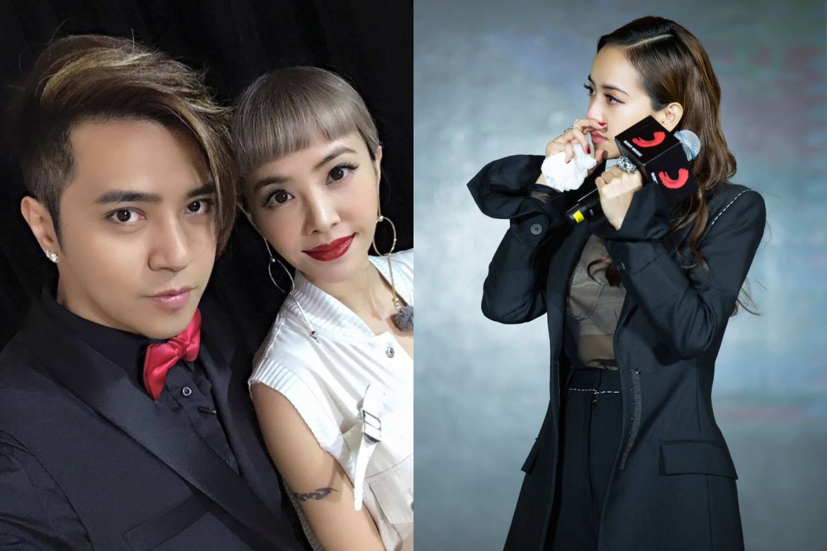 ▲蔡依林與羅志祥被說是「黑粉知己。」（圖／翻攝臉書）