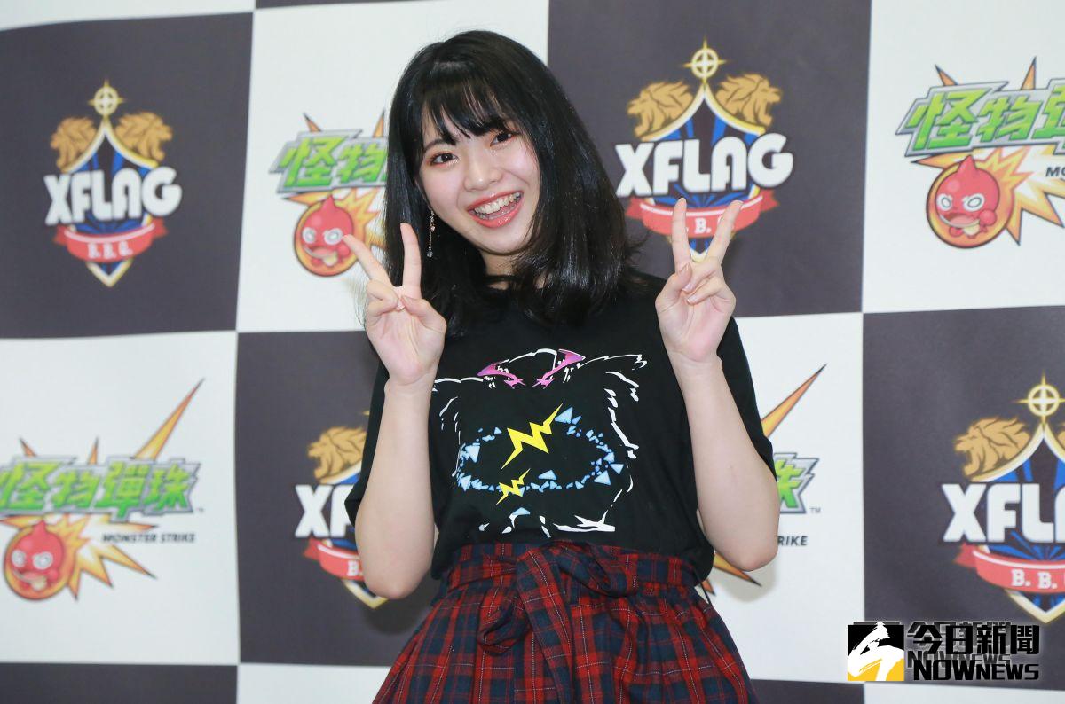 ▲馬嘉伶到電玩展擔任出場嘉賓。（圖／記者葉政勳攝 , 2019.01.25）