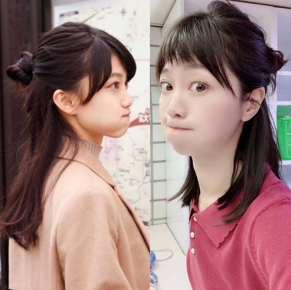 ▲日本撞臉正妹想來台灣　高嘉瑜邀吃美食：胖10公斤才能走（圖／翻攝自高嘉瑜臉書, 2019.01.25）