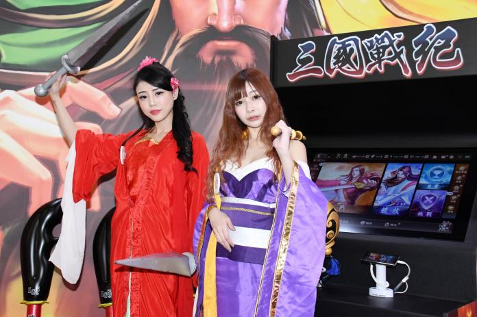 鈊象電子街機移植大作《三國戰紀》（圖／記者林調遜攝）