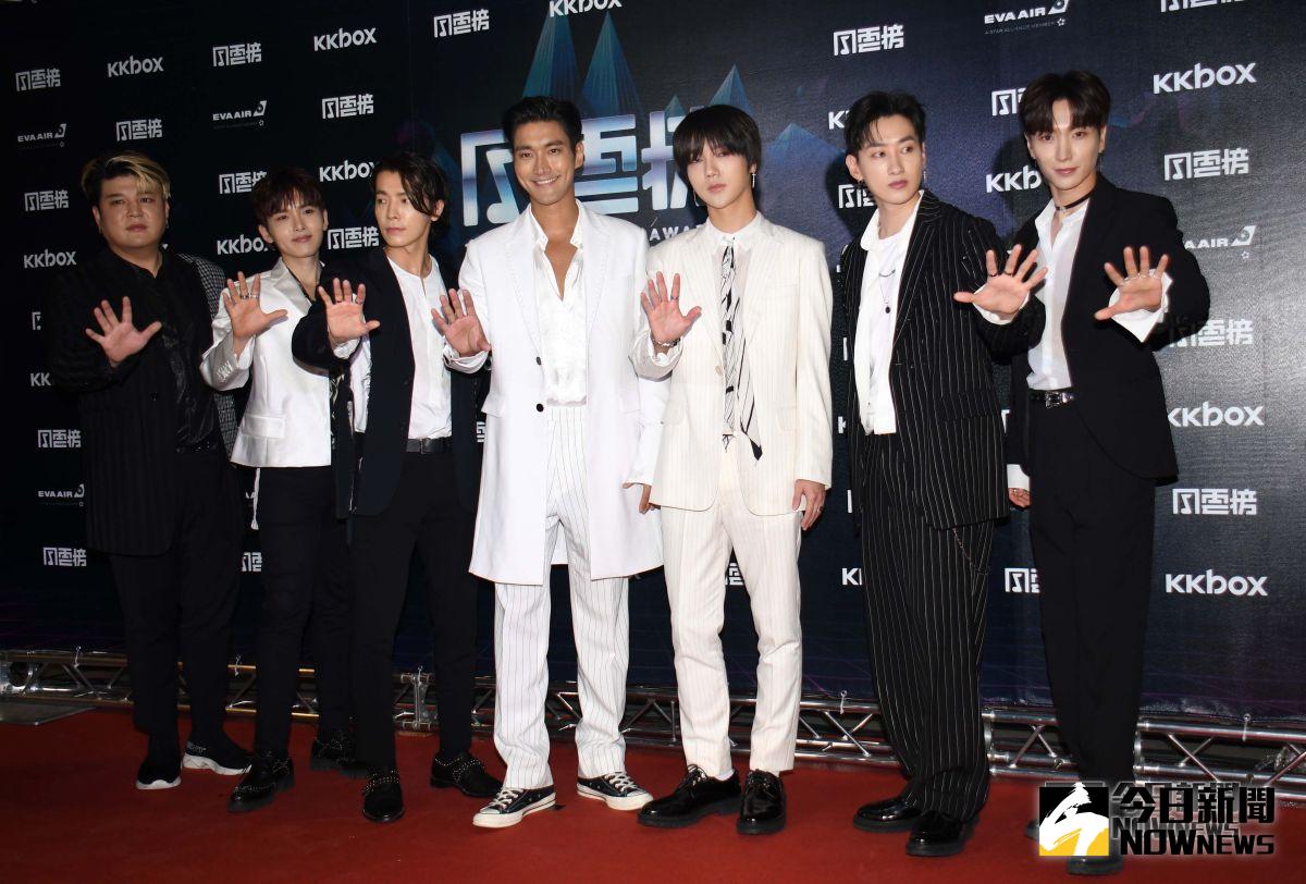 ▲SJ來台參加KKBOX第14屆風雲榜頒獎典禮
。（圖／NOWnews攝影中心）