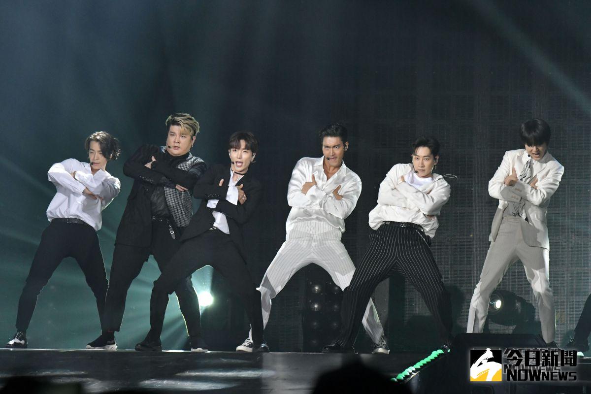 ▲SJ參加KKBOX第14屆風雲榜頒獎典禮。（圖／NOWnews攝影中心）