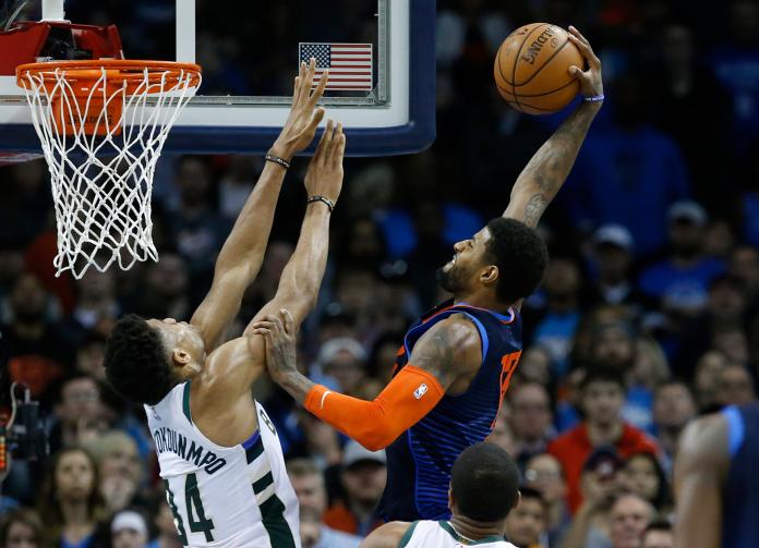 ▲Paul George(右)。（圖／美聯社／達志影像）