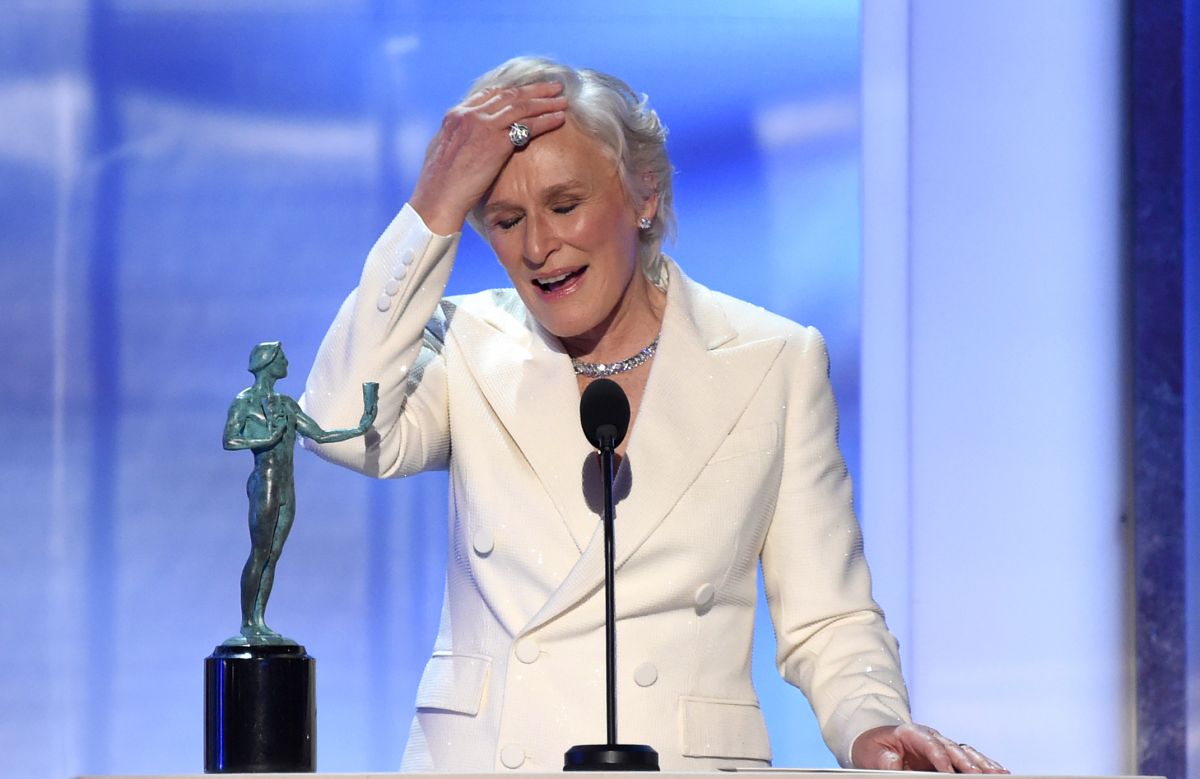 ▲新科金球影后葛倫克蘿絲，再奪「美國演員工會」最佳女主角獎。（圖／美聯社）
