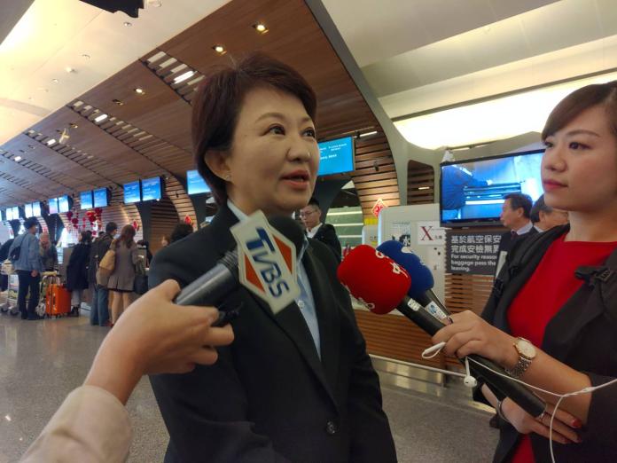 ▲市長盧秀燕出訪香港 (圖／柳榮俊翻攝2019.1.28)
