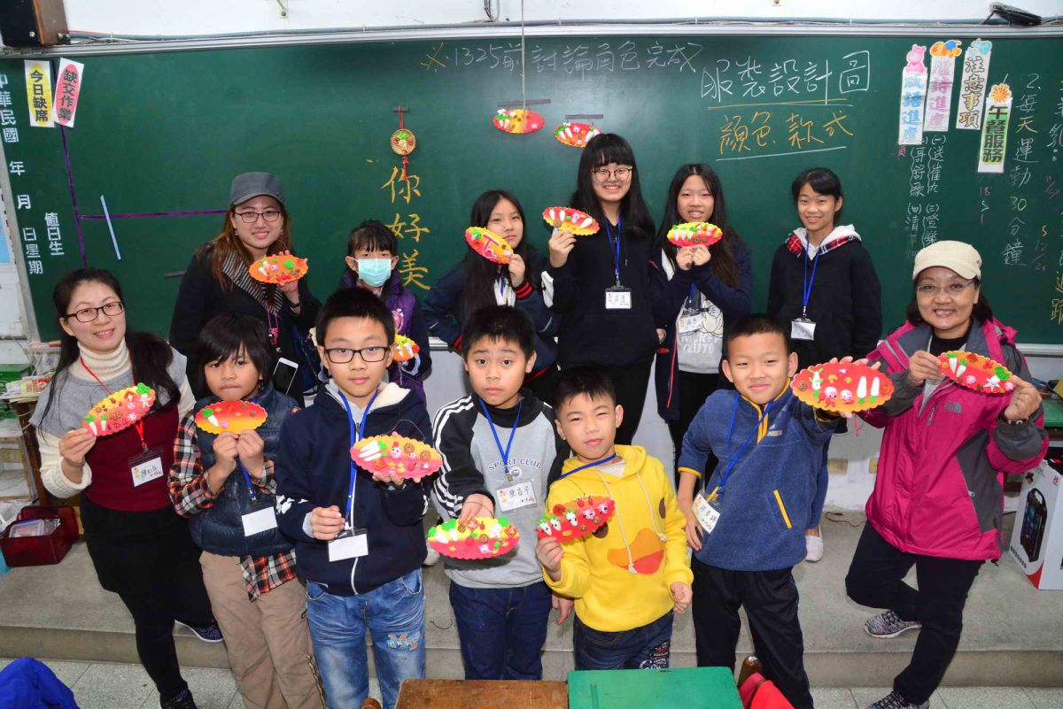 ▲你好美國際關懷協會主辦的「樂來樂愛」音樂藝術營，今年前進基隆市的隆聖國小，舉辦為期3天的寒假藝術營。（圖／記者陳志仁攝）