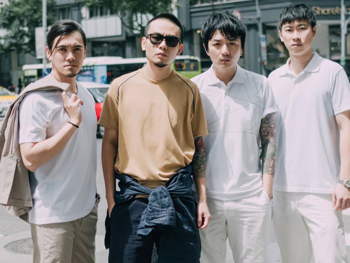 ▲滅火器鼓手吳迪（右一）宣布退團。（圖／翻攝臉書）