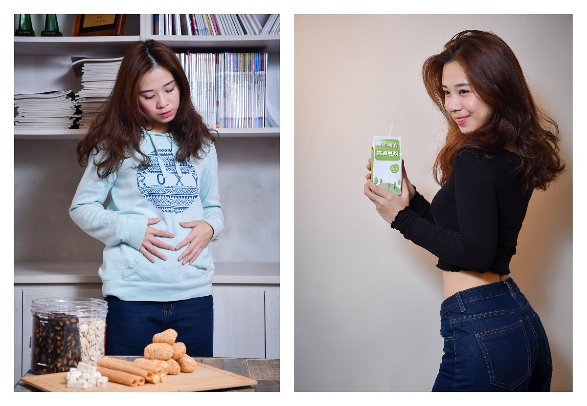 ▲年節零食甜點不忌口，內臟脂肪狂飆。靠著年後的高纖豆漿的順應式補償餐，成功讓腰線完美回歸。（圖／資料照片）