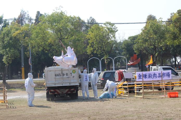 雲林非洲豬瘟緊急防疫演習提高全民警覺