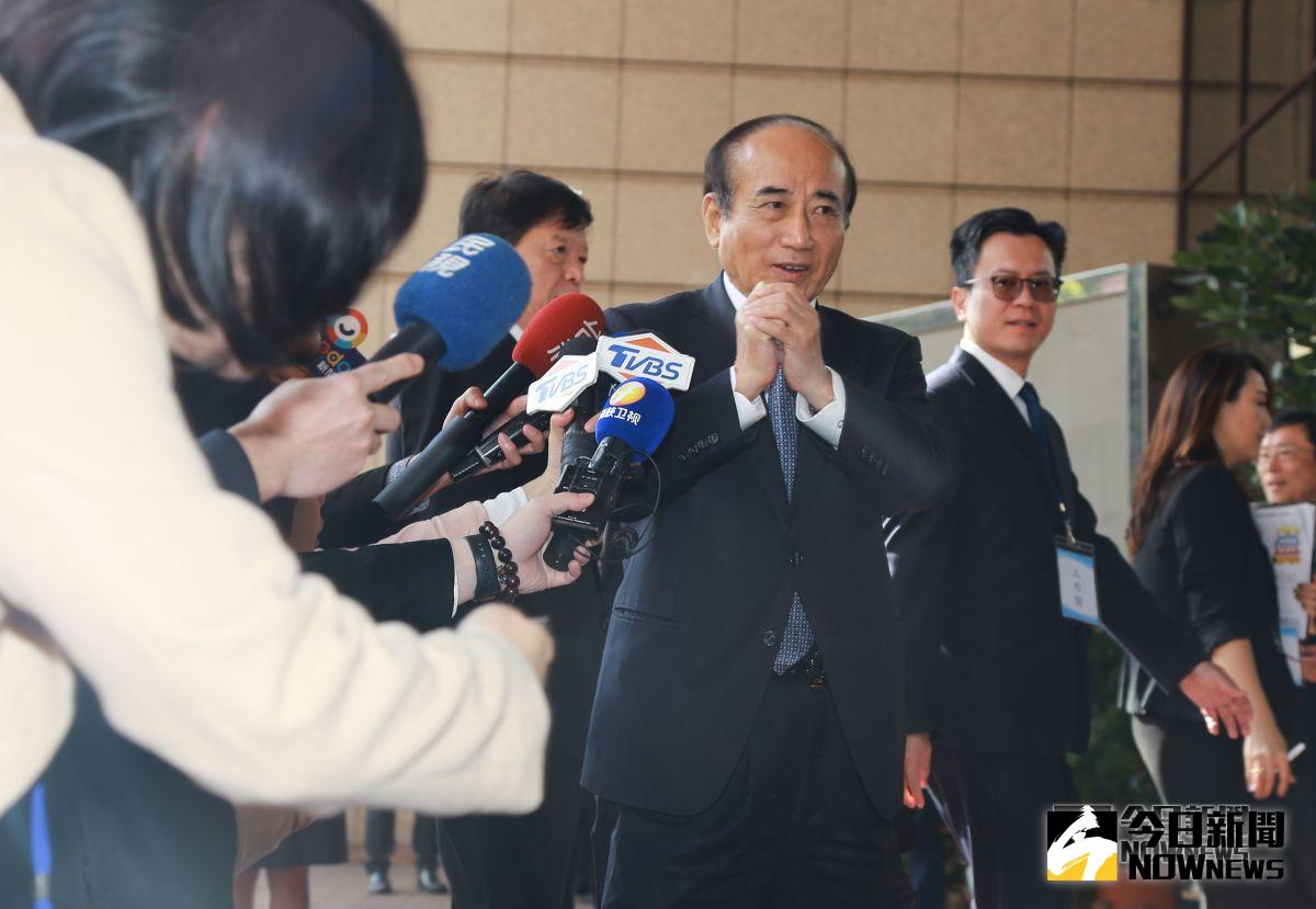 ▲前立法院院長王金平出席江丙坤追思會。（圖／記者葉政勳攝 , 2019.01.30）