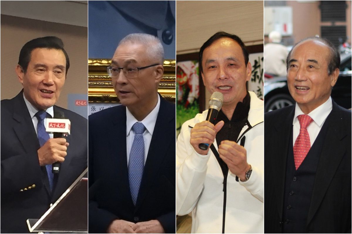 ▲國民黨的太陽們在春節期間不得閒，紛紛都安排了廟宇走春行程。（合成圖／NOWnews資料照）