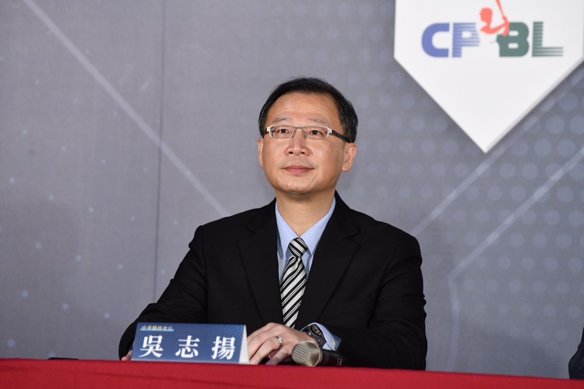 中職會長吳志揚（圖／記者林柏年攝）